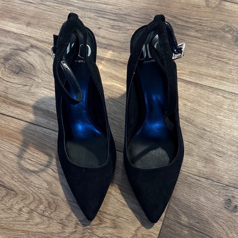 Jennifer Lopez Black Heels